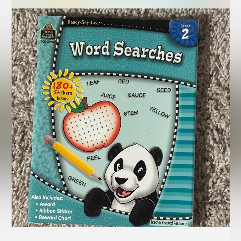 Word Searches for Second Graders